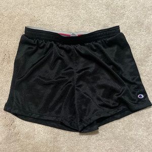 Womens black champion shorts